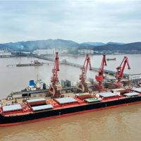 人力成本直降50%！舟山開通至武漢江海直達運輸新航線 利好長江流域砂石企業