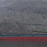 載重噸位達8500噸！西南地區首艘LNG自卸沙船試航成功